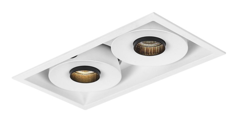 Karizma Gemello 2X927-620L 18W 42Gr Zwart Ip20 145X78X91Mm