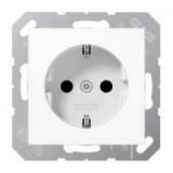 Jung As500 Inbouw Wcd 1-Voudig Ra A1520Nww Echt Wit