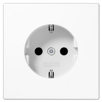 Jung LS990 Basis Inb. Wcd 1-V Ra. LS1520NWW Echt Wit Glans