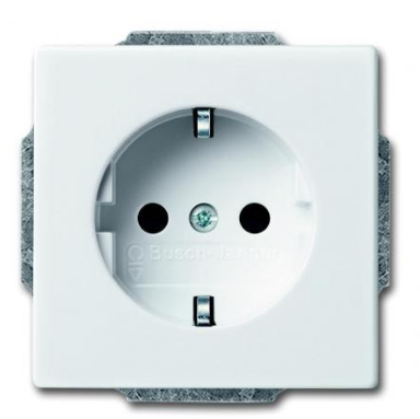 Busch-J Future Linear Wcd Ra. 1-V Kv Glans Wit 20 Eucr-84-503