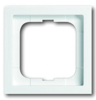 Busch-J Future Linear Afdekraam 1-V Glans Wit Ip20 1721-184K