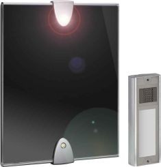 Grothe Mistral 600 Draadloze Gong 500Mtr Flits Design Front 714265 Complete Set