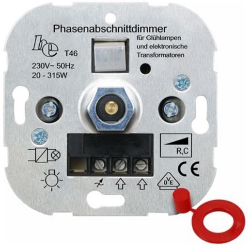 Dimmer Inbouw Universeel 20-315W Faseafsnij Electronische Trafo