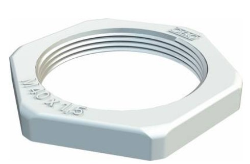OBO V-TEC Wartelmoer M32 ps lichtgrijs ral7035 2049554 per stuk