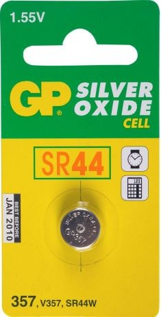 G.P Batterij Knoopcell 357 Sr44 11.60x5.40 1.55V