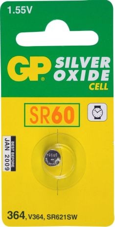 G.P Batterij Knoopcell 364 Sr60 Sr621Sw