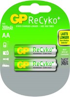 G.P Batterij Oplaadbaar Recyko+ R06 AA 2050Mah Penlite Bls2