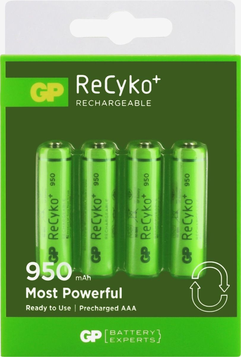 G.P Batterij Oplaadbaar Nimh R03 AAA 650Mah 1.2V Potlood Bls2