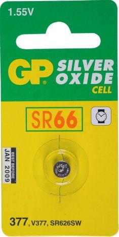 G.P Batterij Knoopcell 377 Sr66 Sr626Sw