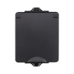 ION-Ind WD. Opb. Zwart WCD IP55 55.20.0070