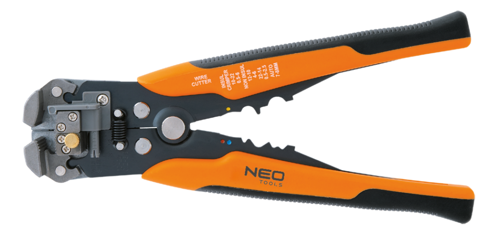NEO Gereedschap Automatische Striptang 205mm 0,2-6,0mm / 1,5-6,0mm, TU