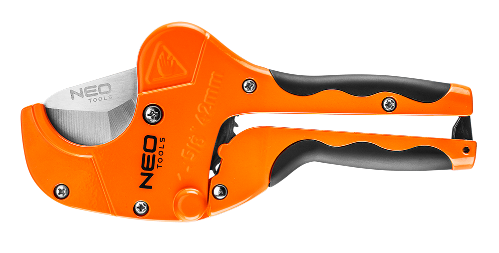 NEO Gereedschap PVC en PP Knipper max 45mm, TUV M+T