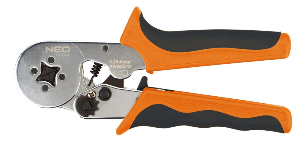 NEO Gereedschap Krimptang 170mm 0,25-6,0mm, TUV M+T