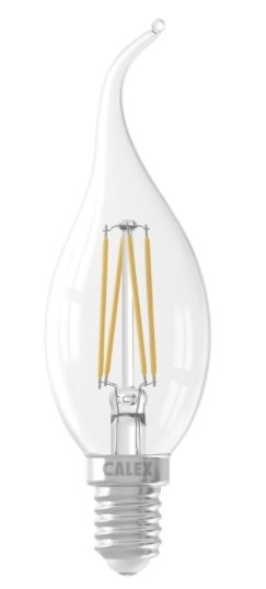 Calex 474493 Led Fila Tip Kaarslamp 35W 350Lm E14 He Dim 2700K Cri80