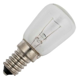 Calex Gloeilamp Buisl Laagsp Pigmy 24V 15W E14 T28 Helder 28x67mm