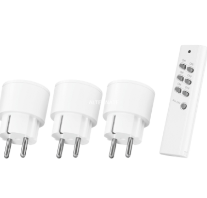 Klikaan Klikuit Set APC3-2300R Startpakket 3-Kanaals Afst Bed + 3Xstek