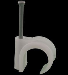 Mepac Snoerclip Spijkerclip 11-15Mm Wit DS100St en Prijs P/St 421304