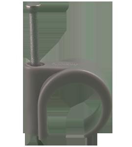Mepac Snoerclip Spijkerclip 16 tot en met 19mm grijs DS100St en Prijs P/St 421315