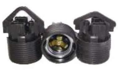 Corodex Lamphouder Fitting E27 met Lange Haak voor Schroefrand