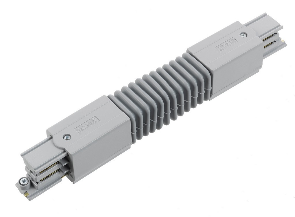 Nordic 3-Fase Spanningsrail xts 23-1 Flexible Bocht Alu