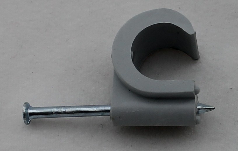 Spijkerclips Kabelbeugel 11-15Mm Grijs P.100St Nr.700