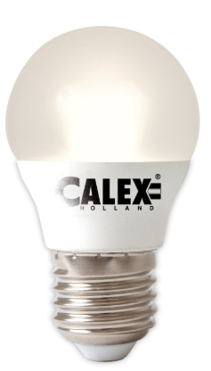 Calex Satin Crystal LED Kogellamp 5.5W 380lm E27 2000-2700K Variotone