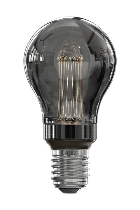 Calex Led 473898 Glasfiber A60 3.5W 40Lm 2000K Titanium E27 Dim