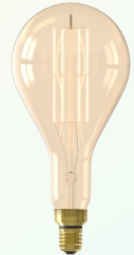 Calex Splash High Lumen E27 10.5W 1100lm 2100K Goud Dim 2101003900