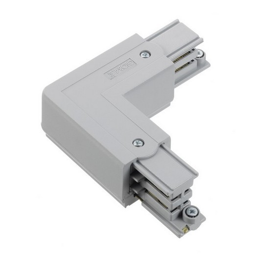 Nordic 3-Fase Spanningsrail xts 34-1 L Connector Binnenzijde Alu