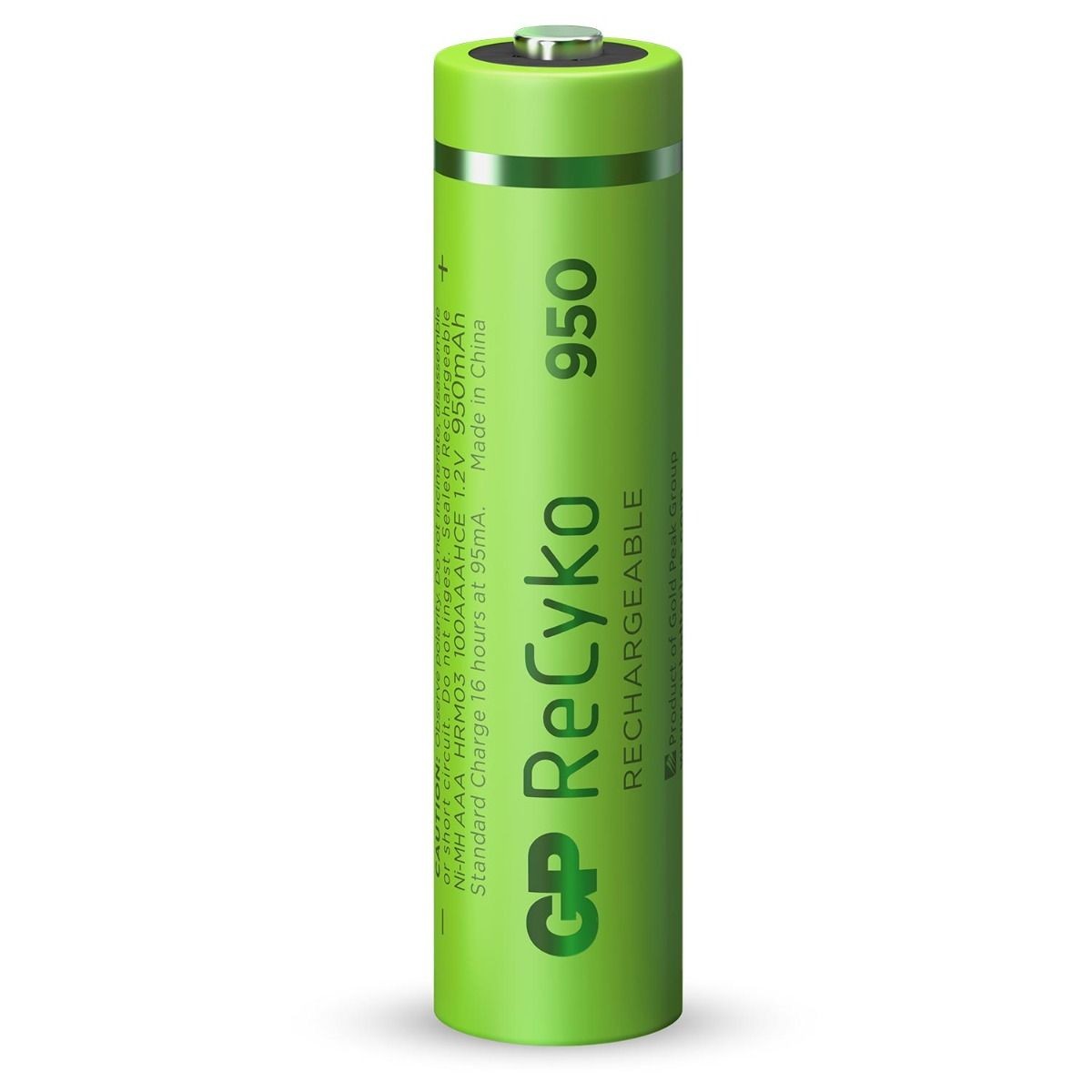 G.P Batterij Oplaadbaar Recyko+ R03 AAA 850Mah Potlood Bls4