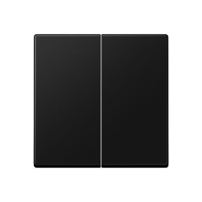 Jung A550 Afdek Wipvlak Serie A595SWMS Grafiet Zwart Mat