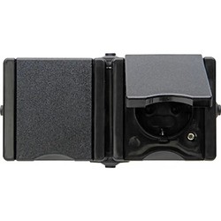 Kopp Proaqua Wcd 2V RA Horz Zwart 950605005