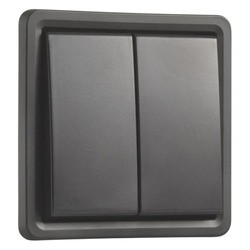 Niko New Hydro Zwart Serieschakelaar Inbouw 761-31505