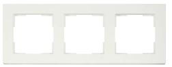 ION-Ind Afdekraam 3-voudig V1 Mat Wit Alpin 80.30.0315