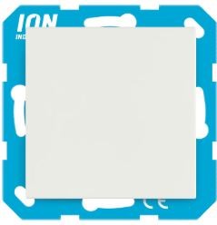 ION-Ind Afdek Blindplaat V1/J1 Mat Wit Alpin 21.30.0015