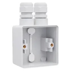 Niko New Hydro Grijs Kader Opb. 1-V 2x Wartels boven 700-84152