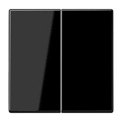 Jung Ls990 Afdek Serie Schakelaar LS995SW Zwart Glans