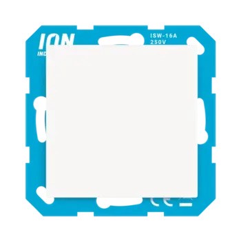 Ion-Ind Wandcontactdoos 1-V RA met Klapdeksel IP44 V1/J1 Alpin Wit