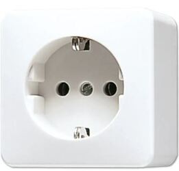 JUNG AP600 Echt Wit Opbouw R.A. 1-V WCD 620AWW