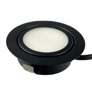 Hp- Led Meubelspot Inb. 230V 3W 3000K 280L 70X22X56 Zwart No-Dim