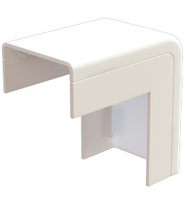 Canalit Systeem25 Echt Wit Buitenbocht 25X13 Cs25Buw Per 2