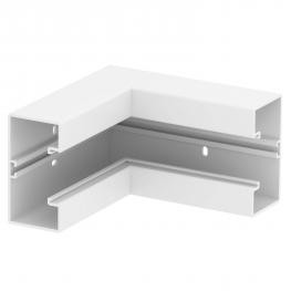 OBO Wandgoot Rapid 45-2 100x53mm Binnen hoekstuk variabel Wit 6113070