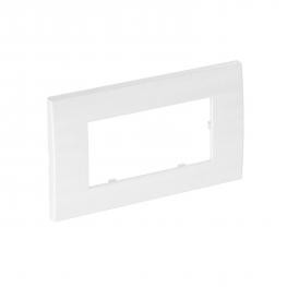 OBO Wandgoot Rapid 45-2 UTP Afdekraam 2-V voor Module45 UTP 6119342
