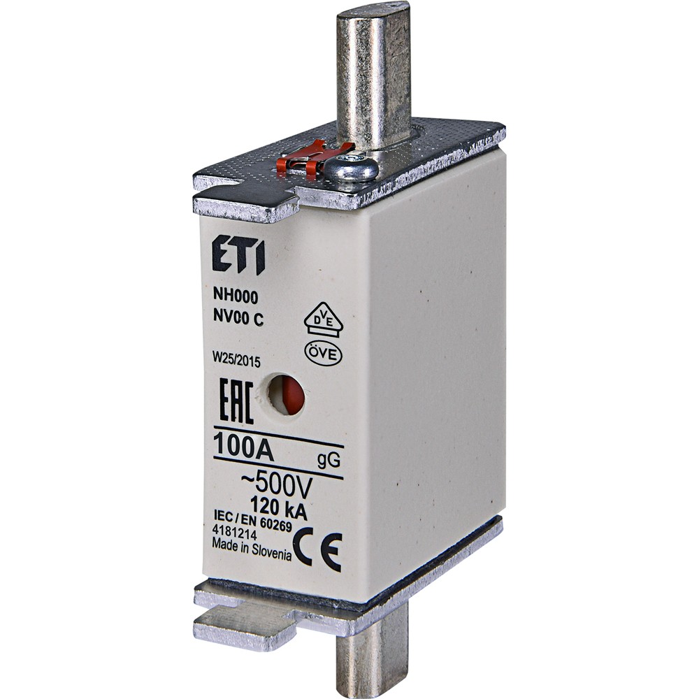 Mespatroon Zekering 160A NH000 4181216 500V ETI