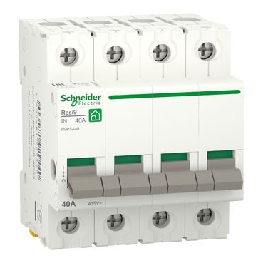 Schneider Hoofdschakelaar 3-Fase 4-polig 40A R9PS440