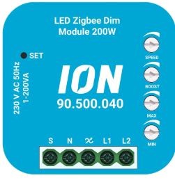 Ion-Ind LED Dimmer Zigbee Module 0.3-200W 90.500.040