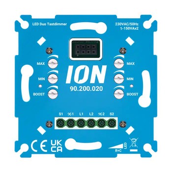 Ion-Ind LED Dimmer DUO Touchdimmer 2x150W
