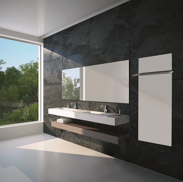 Etherma Lava Bath Infrarood + Halti Wit Metaal 62x1245cm 500W 41238