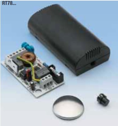 Relco LED Voetdimmer RT78SCLed 4-100W Touch Sensor Zwart 106x57x34