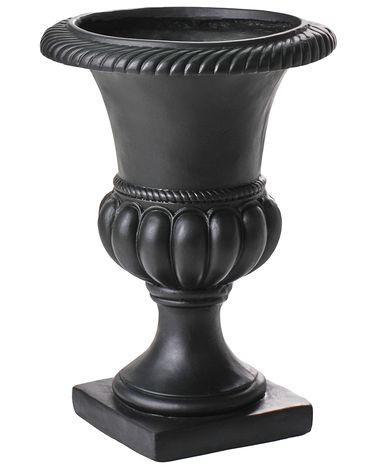 Plant Pot KAIR Ceramic 42 cm Graphite Grey